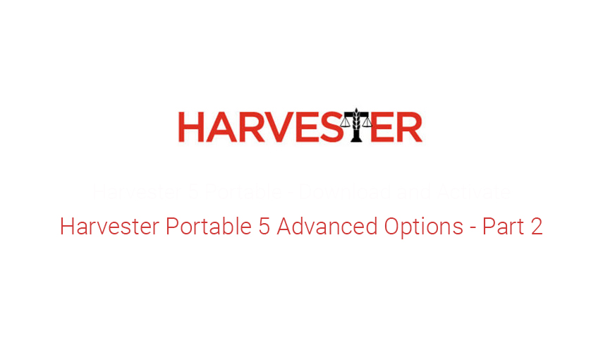 Harvester Portable