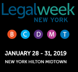 Join us for LegalWeek 2019